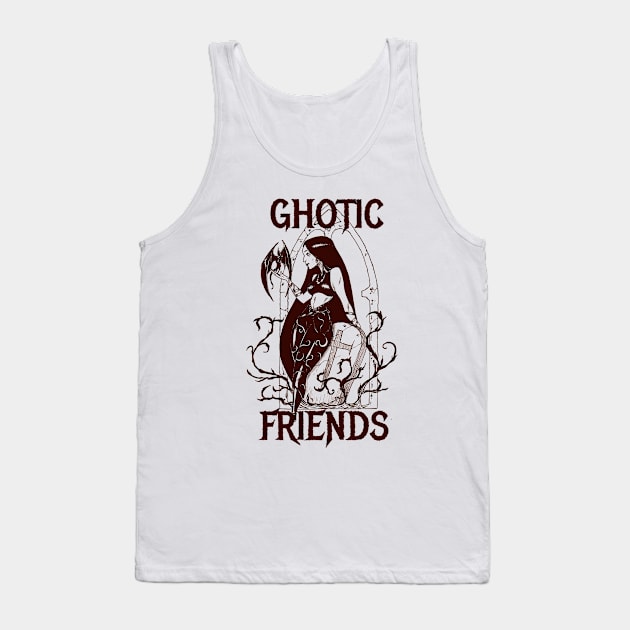 Ghotic Friends Tank Top by CarmoStudio